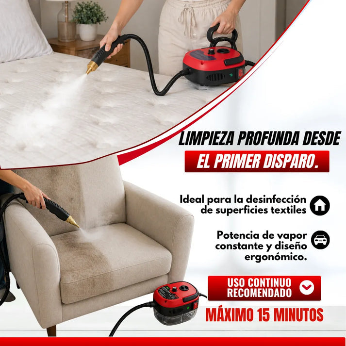 Limpiador a Vapor Ultrapotente