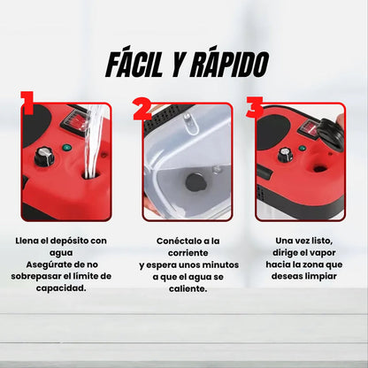 Limpiador a Vapor Ultrapotente
