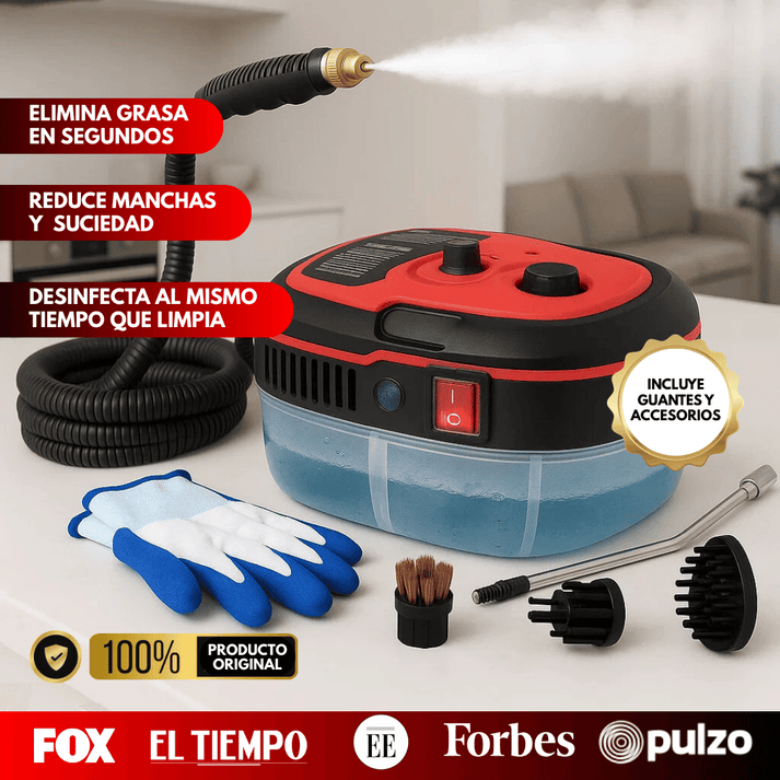 Limpiador a Vapor Ultrapotente